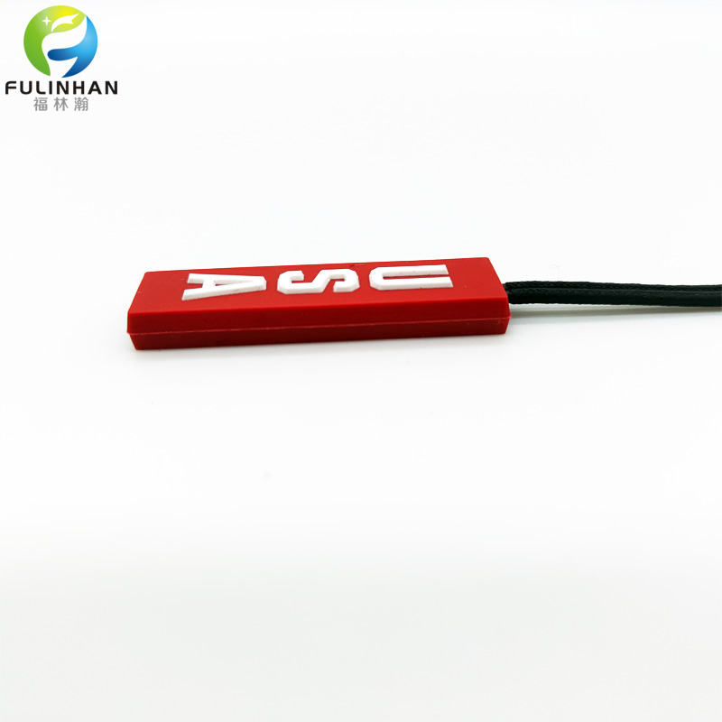 rubber zip puller tab rubber zip puller tab