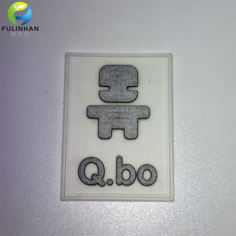 reflective logo soft rubber label reflective logo soft rubber label