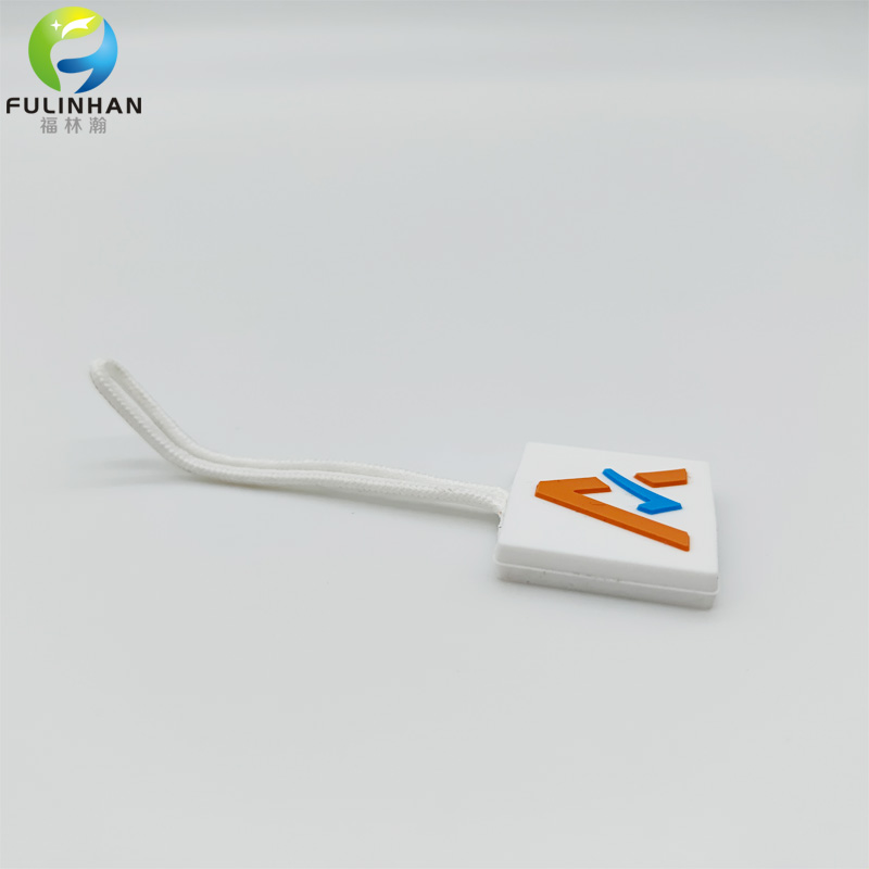 rubber logo zip puller rubber logo zip puller