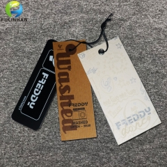 Tagli di carta personalizzati stampati per abbigliamento