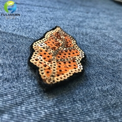 Perline di appliqué del ricamo del sequin del applique