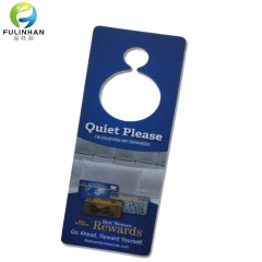Appendiabiti personalizzati in plastica per l'hotel
