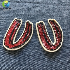 Patch di paillettes di design di moda