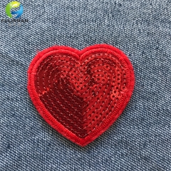 Pezzi ricamati personalizzati di paillettes per vestiti