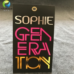 Swing tag per abbigliamento