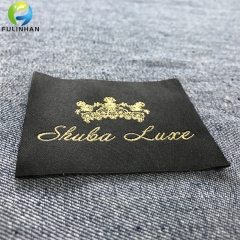 Etichette intrecciate a filo metallico personalizzato