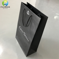 borse della borsa di carta di carta nera