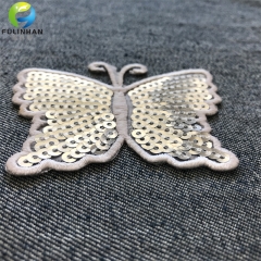ricamati patch applique patchwork farfalla