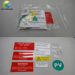 kit per etichette incise per l'energia solare australia