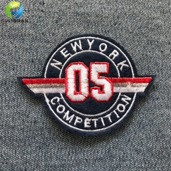 toppe ricamate con logo per lo sporstwear