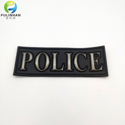 patch riflettente della polizia