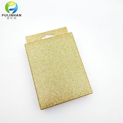Personalizzato Glitter Oro Scatola Regalo