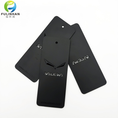 Marca Su Ordinazione Di Plastica Hang Tag