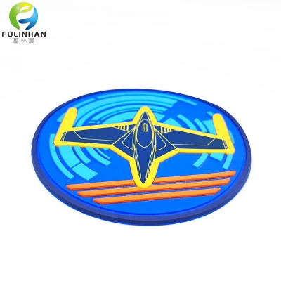Personalizzare Cerchio Aereo Bambini Badge in PVC