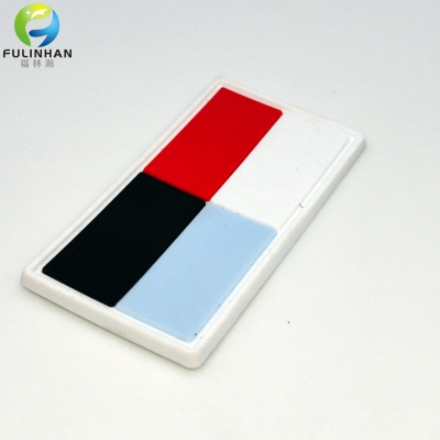 cucito 4 colori toppe in gomma per indumenti