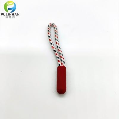 tirazip in plastica con corda colorata