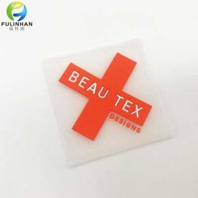 Patch in gomma trasparente personalizzate