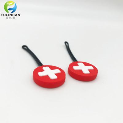 tiranti in gomma personalizzati con logo 3D
