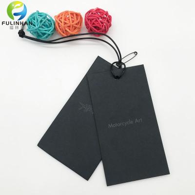 cartellino con stampa in cartone spesso

